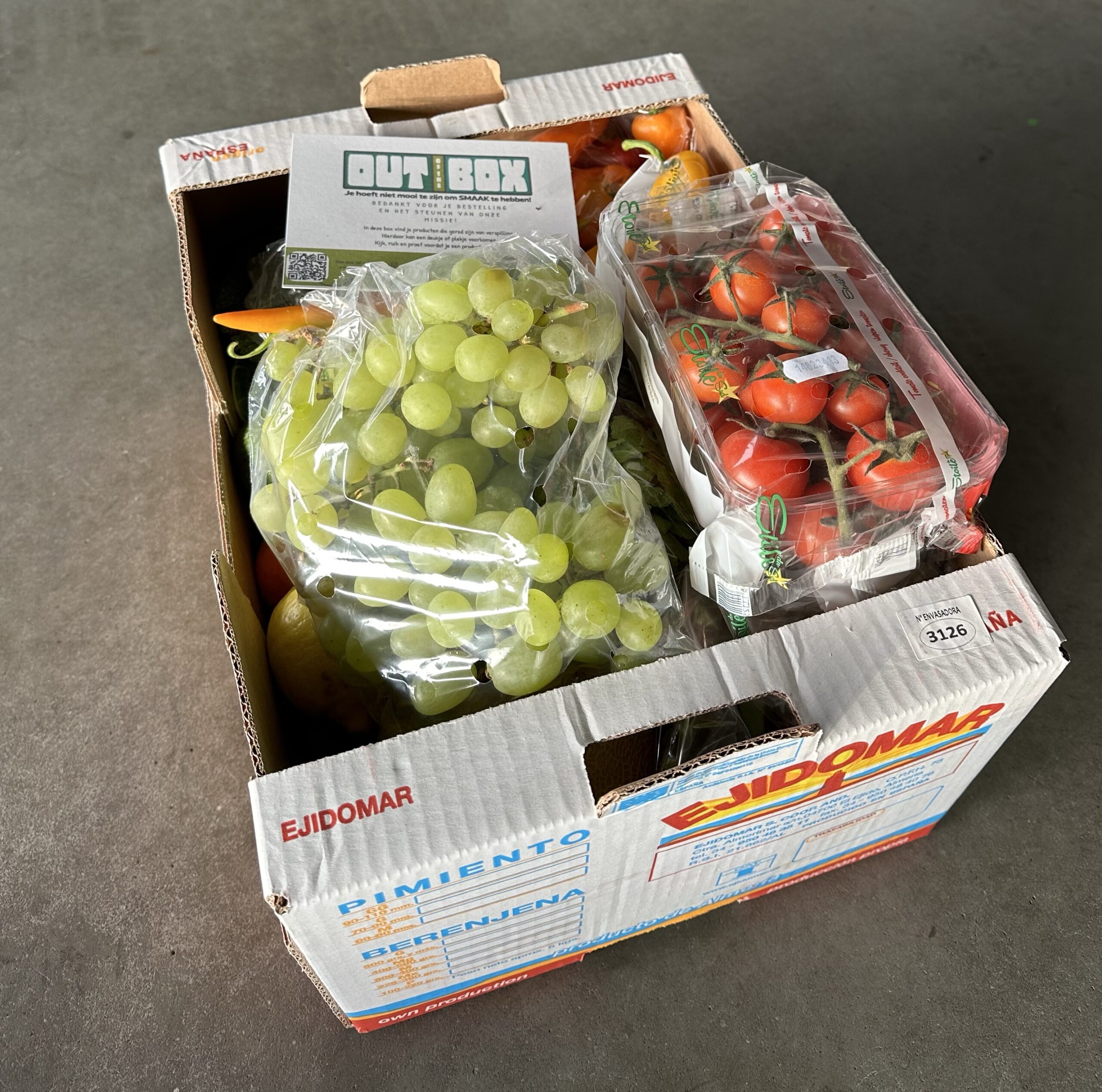 Groente en fruitbox - duo box